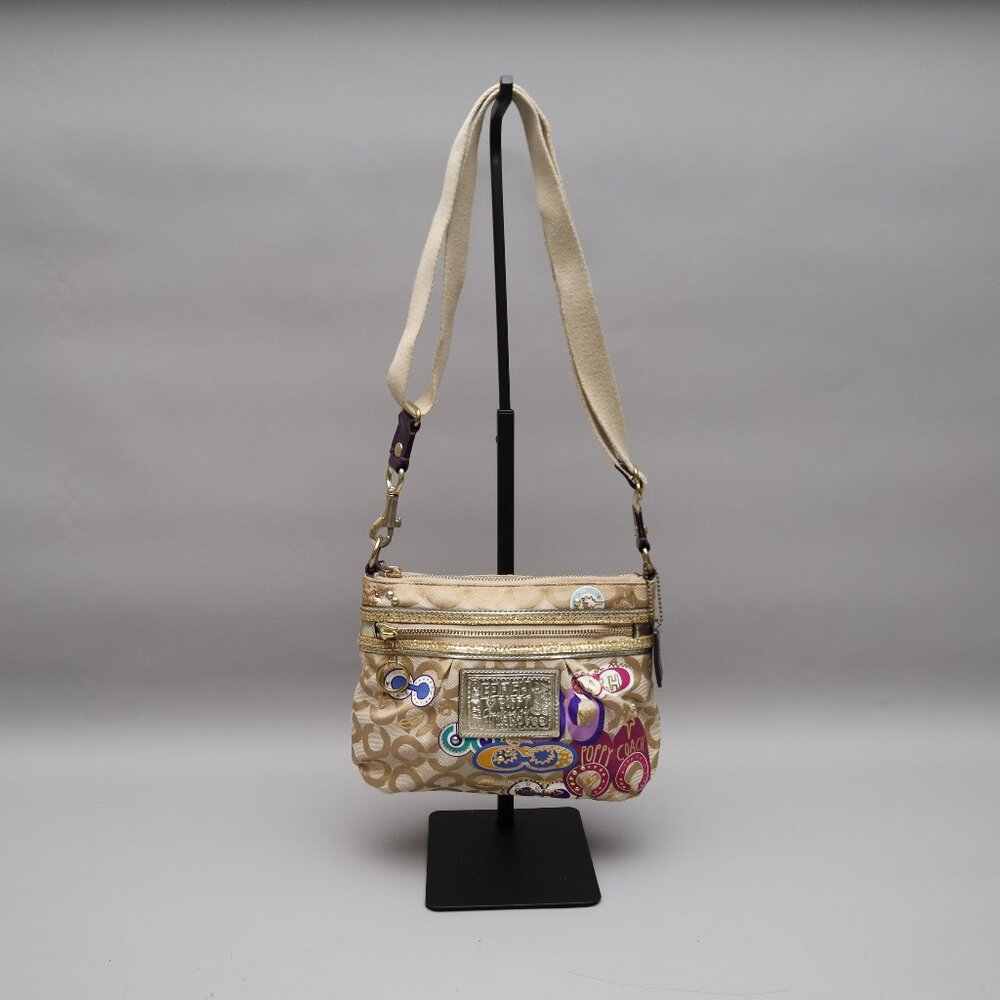 Coach 2004 Poppy Pop C Signature shoulder bag